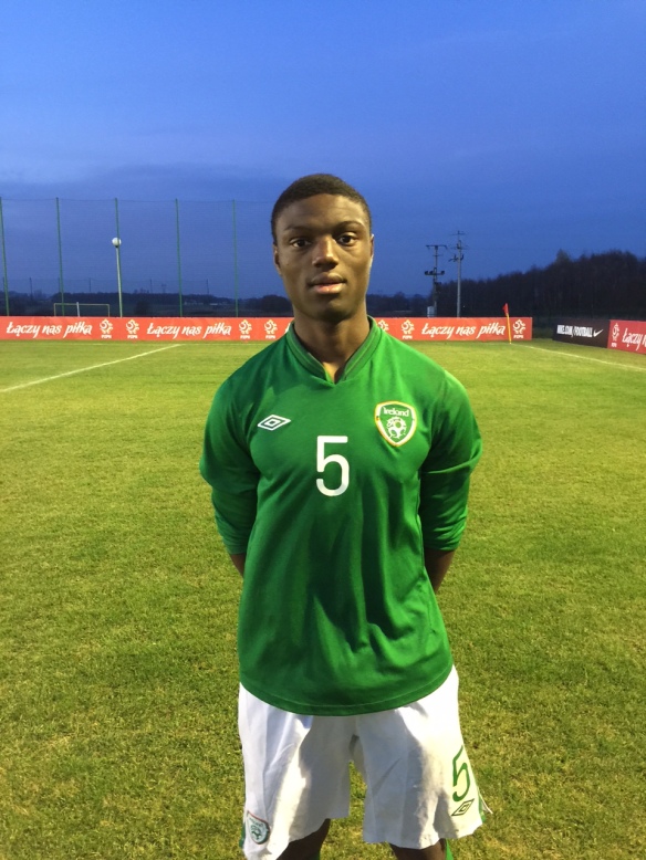 Thierry Named On The Irish U15 Squad Castlebar Celtic F C
